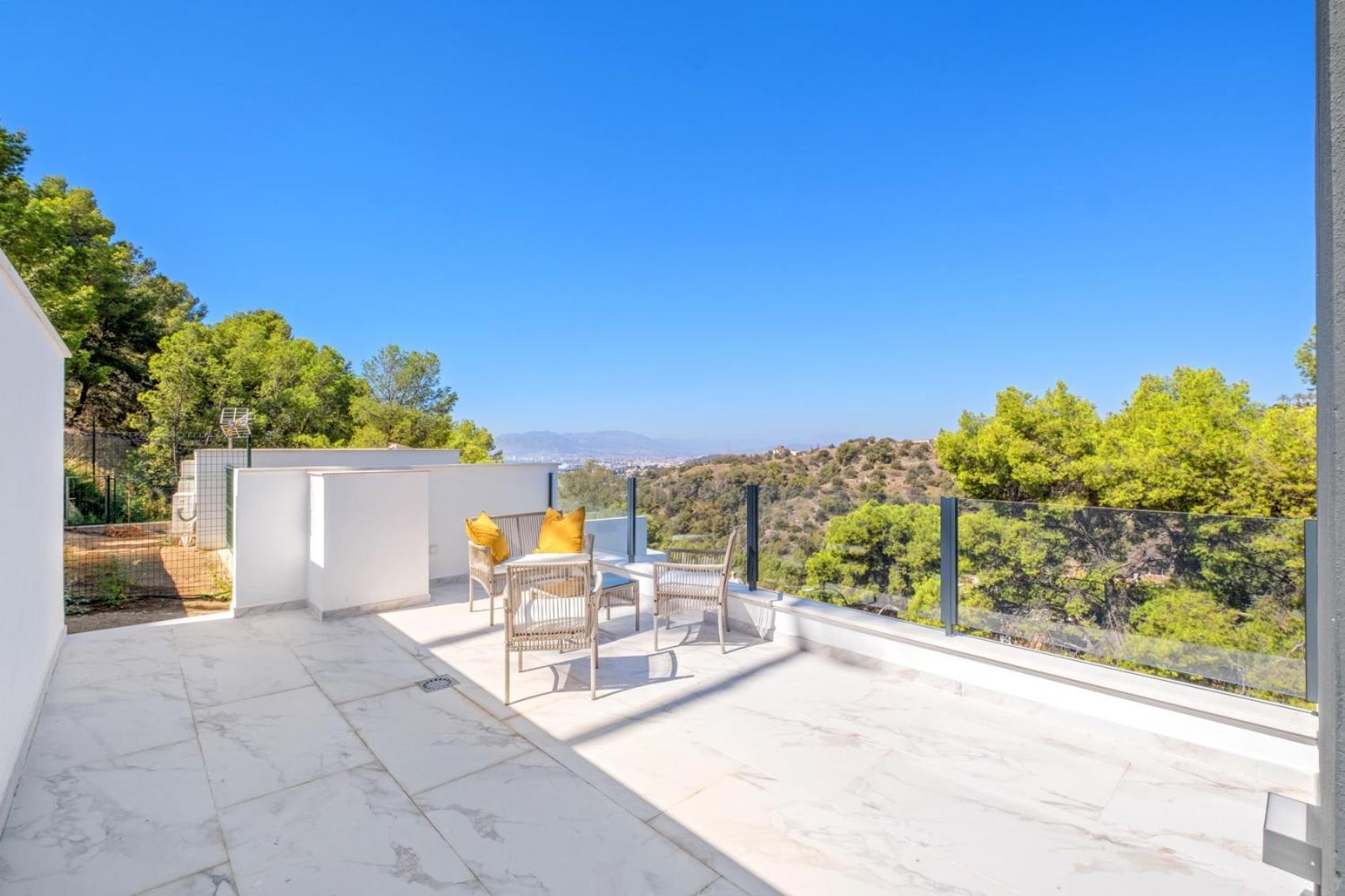 Villas Pinares De San Anton - Sea, City, Mountain, Views Málaga Buitenkant foto