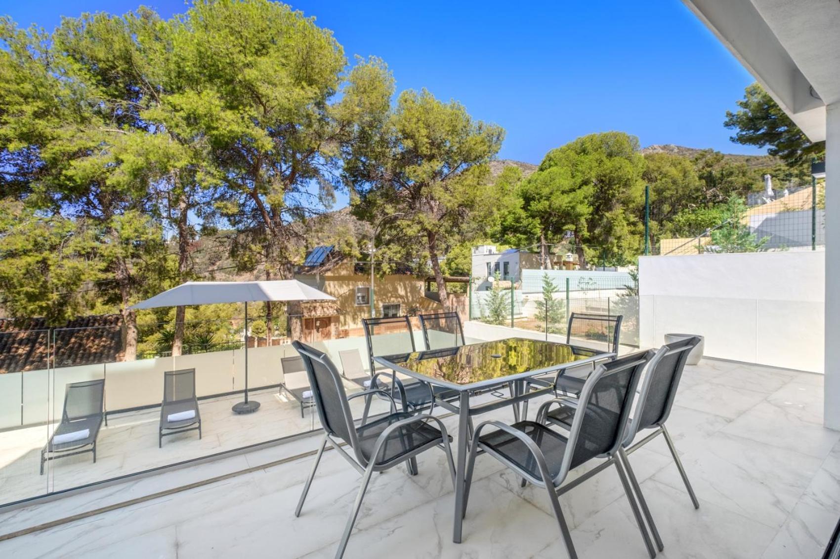 Villas Pinares De San Anton - Sea, City, Mountain, Views Málaga Buitenkant foto