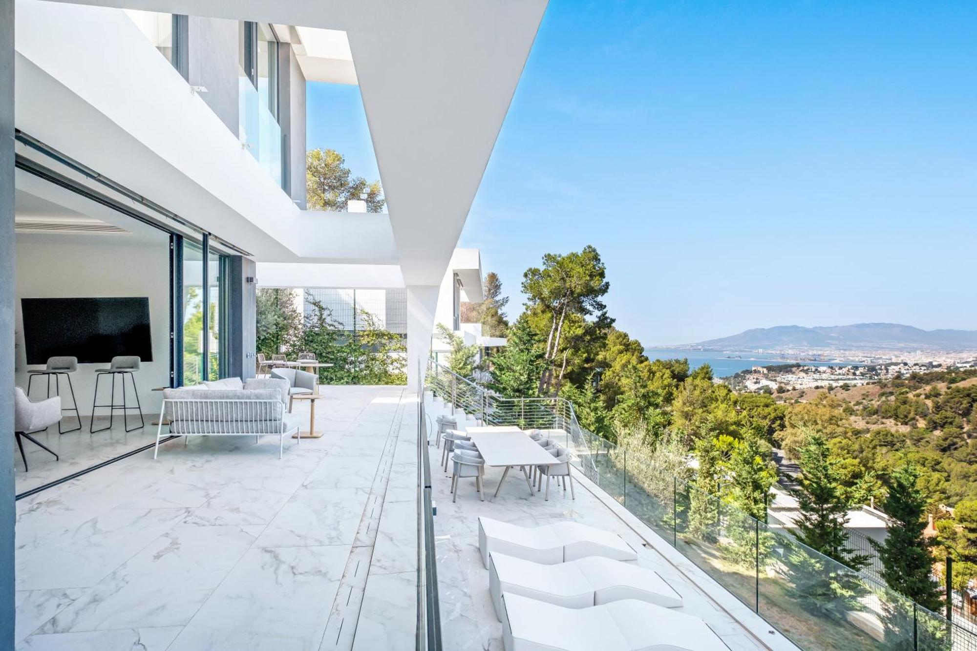 Villas Pinares De San Anton - Sea, City, Mountain, Views Málaga Buitenkant foto