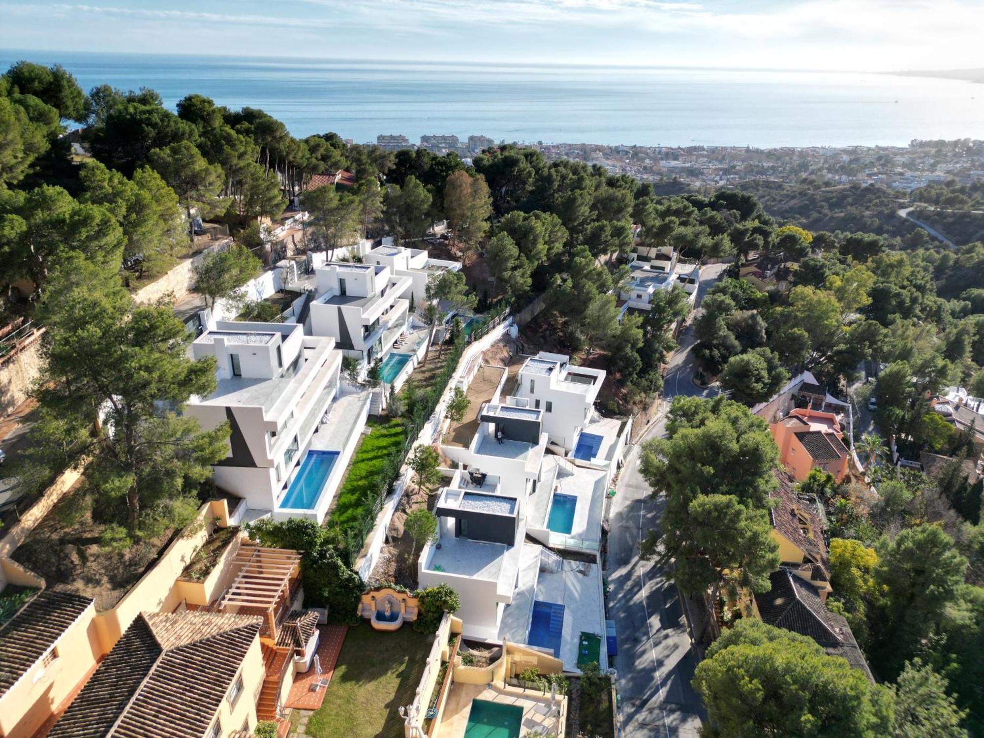 Villas Pinares De San Anton - Sea, City, Mountain, Views Málaga Buitenkant foto