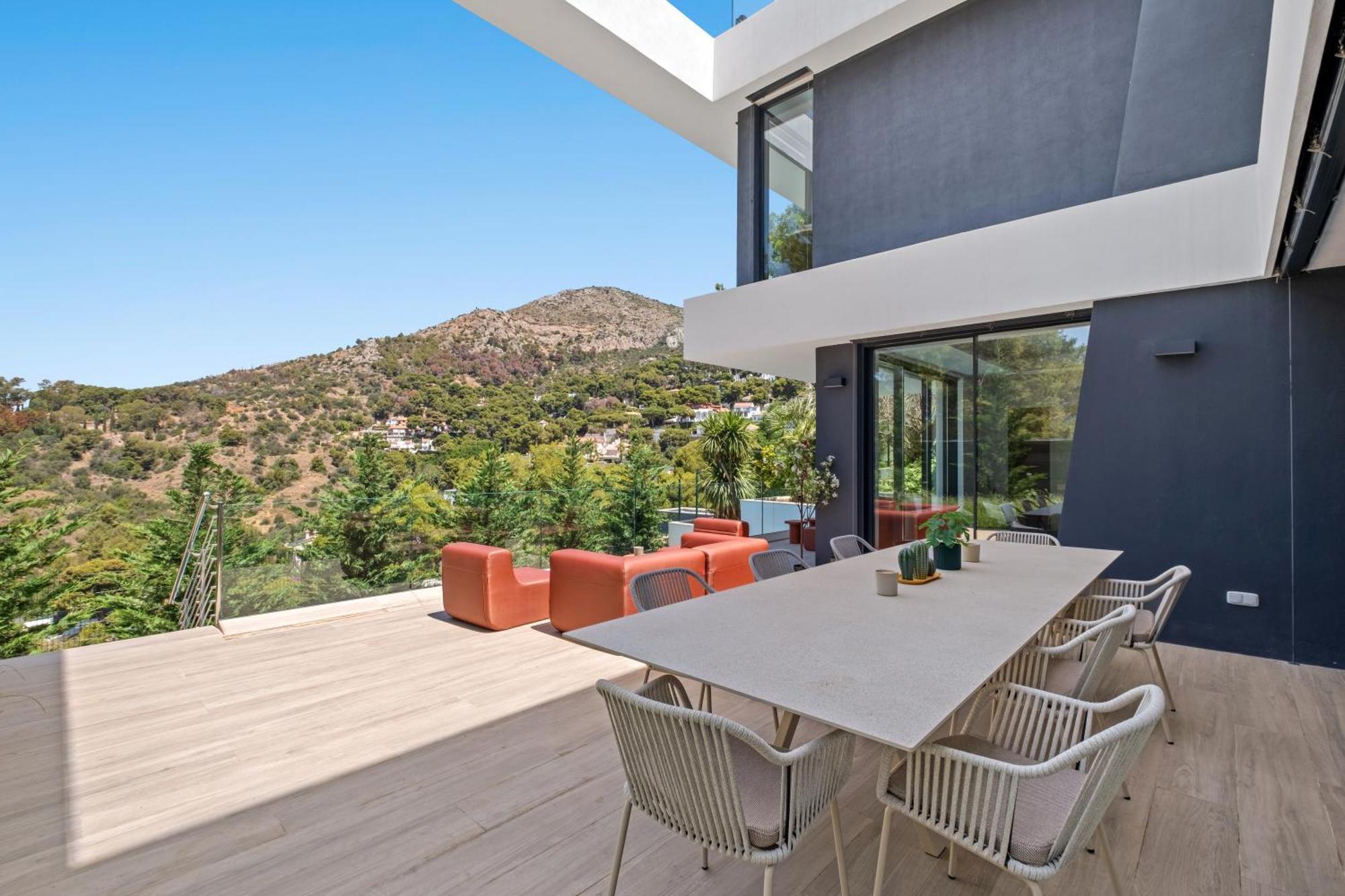 Villas Pinares De San Anton - Sea, City, Mountain, Views Málaga Buitenkant foto